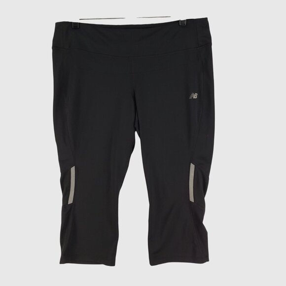 New Balance Performance Capri Leggings With Reflective Detail XL - Picture 1 of 9